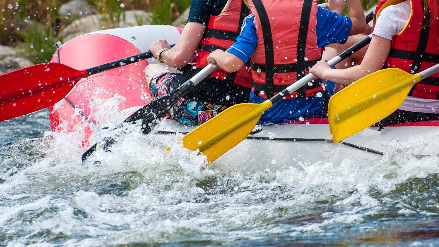 Whitewater rafting on Bali's Ayung River from Ubud thumbnail