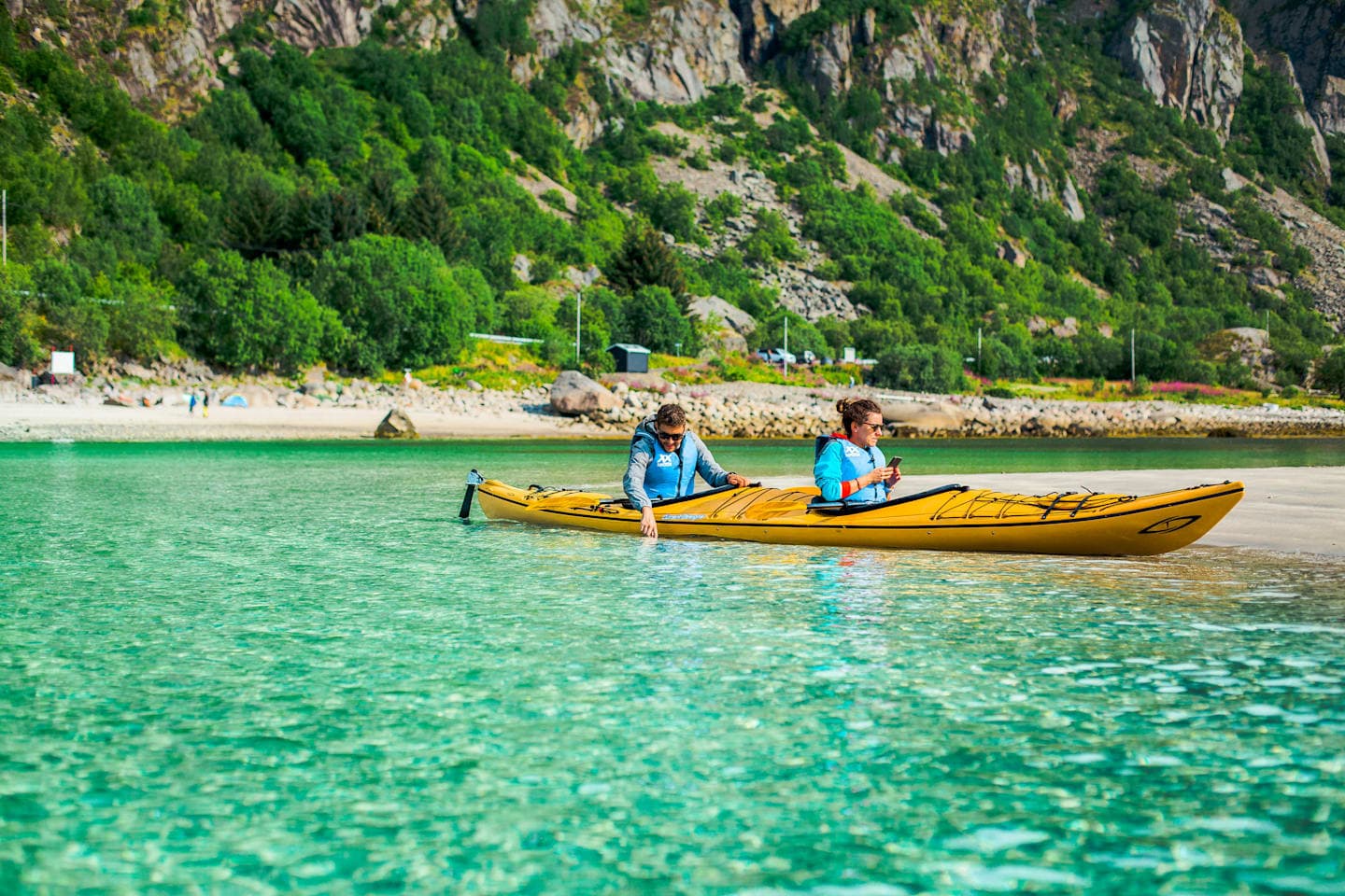 Kayak tour through the Svinøyvalen Inlet thumbnail